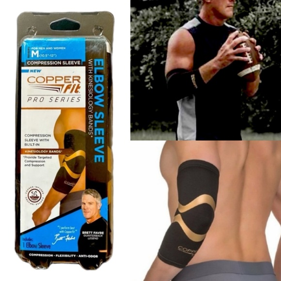 New in box Copper Fit Pro Series Kinesiology Elbow Sleeve Sz XL - Picture 4 of 16